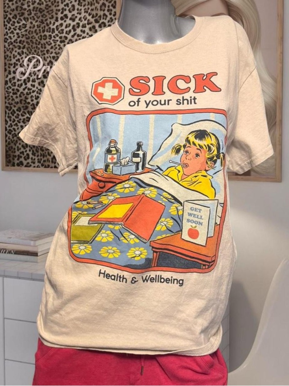 Steven Rhodes “Sick Of Your Sht” Tee